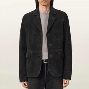 AllSaints Hornett Suede Blazer